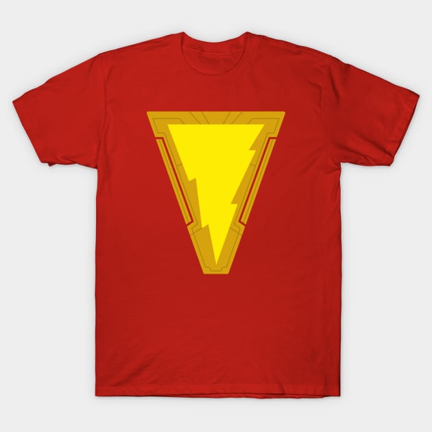 (/) Zachary Levi SHAZAM! T-Shirt by LuksTEES